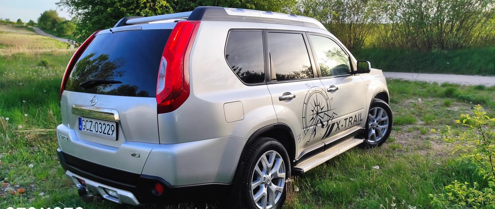Nissan X-Trail cena 44400 przebieg: 219000, rok produkcji 2013 z Chojnice małe 667